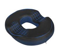 VLUVLA Donut Pillow Seat Cushion for Hemorrhoids, Memory Foam Ideal for Postpartum & Coccyx & Tailbone Pain Pressure Relief For Office Chair, Wheelchair, Office, Car