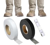 VLYX 64 Metres Wonder Web, 2 Pcs Iron On Hemming Tape with A 1.5M Tape Measure Hemming Tape for Curtains, for Splicing Fabrics, Trousers, Curtains, Clothes, 2cm Wide