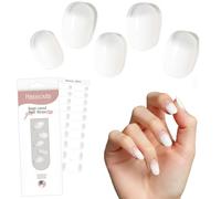 VLYX Gel Nail Stickers - Pink Semi-Cured Strips for UV/LED Curing, Salon-Quality Soft Holy Gel Nail Art Design Accessories and Decorations (ICY Pink)