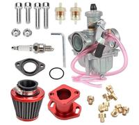 VM22 Carburetor Mikuni VM22 212CC Air Filter Kit for Freight Predator GX200 6.5hp Engine 196cc CT200U KT196 Moto Mini Bike Race Go Kart 6.5HP Baja Warrior Heat MB165 MB200 Mini Bike Go Kart