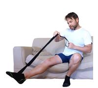VMA 47” Leg Lifter Strap - Extra Long Strap with Loops for Hip or Knee Replacement Recovery, Foldable