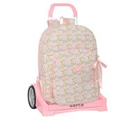 VMB - School Backpack with Safta Evolution Trolley Included, Ideal for Children of Different Ages, Comfortable and Versatile, Quality and Resistance