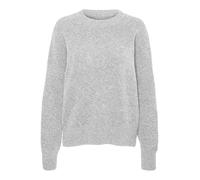 VMBOOM LS O-Neck Pullover GA NOOS, Light Grey Mix, M