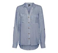 VMBUMPY L/S Shirt New WVN GA Noos, Surf The Web/Stripes: Snow White, S