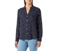 VERO MODA Women's Vmbumpy New WVN Noos L/S Shirt Longsleeve T, Navy Blazer/AOP: Bumpy dot, S