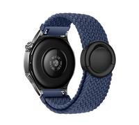 VMBVBHMDF 18/20/22mm Universal Braided Nylon Parachute Buckle Watch Strap Fit For Garmin Venu 4/3/2s Vivoactive 6/5/4/3 Replacement Strap(Storm Blue,18mm)