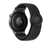 VMBVBHMDF 18/20/22mm Universal Braided Nylon Parachute Buckle Watch Strap Fit For Garmin Venu 4/3/2s Vivoactive 6/5/4/3 Replacement Strap(Black,22mm)