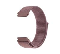 VMBVBHMDF 18/20/22mm Universal Nylon Loop Sport Strap, Fit For Garmin Forerunner 265 245 645 158 165 55 Replacement Strap(Smoky Purple,22mm)
