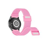 VMBVBHMDF 18/20/22mm Universal Quick Release Nylon Strap, Fit For Garmin Vivoactive 5/Active5/Forerunner 265 Music/255 Music Replacement Strap(Pink red,20mm)