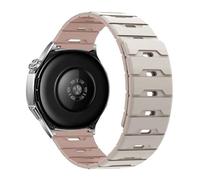 VMBVBHMDF 18mm 20mm 22mm universal scale silicone strap suitable fit for Samsung Galaxy Watch 4/5/6/7 Gear S3/Active2 silicone strap replacement bracelet(Starlight pink,18mm)