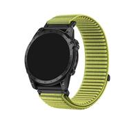 VMBVBHMDF 20/22/26mm Quick-release Nylon Strap Fit For Garmin Fenix 8/Tactix 8/Quatix 8 Sports Wristband(Green,20mm)