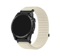 VMBVBHMDF 20/22/26mm Quick-release Nylon Strap Fit For Garmin Fenix 8/Tactix 8/Quatix 8 Sports Wristband(Starlight,20mm)