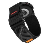 VMBVBHMDF 20mm 22mm Universal Nylon Sport Strap Suitable For Garmin Venu 4/3/2s Vivoactive 6/5/4/3 Forerunner 245 Replacement Strap(Black,22MM)