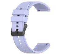 VMBVBHMDF 20mm 22mm Universal Sports Silicone Strap Fit For Garmin Venu 4/3/2s Vivoactive 6/5/4/3 Forerunner 570 Replacement Strap(Violet,20mm)