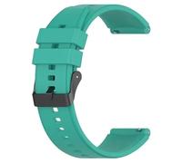 VMBVBHMDF 20mm 22mm Universal Sports Silicone Strap Fit For Garmin Venu 4/3/2s Vivoactive 6/5/4/3 Forerunner 570 Replacement Strap(Mint green,22mm)