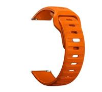 VMBVBHMDF 22 20mm Universal Sports Silicone Strap Fit For Amazfit T-Rex 3 Pro Helio/Bip 6 5 3/Balance 2/GTS/GTR 4 3 2 Replacement Strap(Orange,20mm)