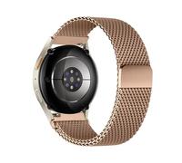 VMBVBHMDF 22mm 20mm Universal Thick Milan Stainless Steel Strap Fit For Samsung Galaxy Watches 7/6/5/4/classic/5 Pro Replacement Strap(Rose gold,20mm)