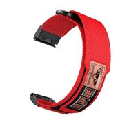 VMBVBHMDF 22mm 26mm Quick Release Tactical Nylon Strap Suitable Fit For Garmin Fenix 7X 8 7 Pro Fenix 6X 6 5X 5Plus Tactix 7 Enduro 3 2 Replacement Strap(Red,22mm)