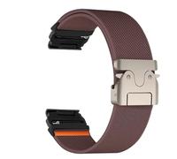 VMBVBHMDF 22mm 26mm Quickfit Nylon Strap Fit For Garmin Descent Mk3i 51mm Mk2 Bracelet Fit For Garmin Enduro 2 MARQ/Epix Gen 2 Sports Band Accessories(Purple 2,26mm)