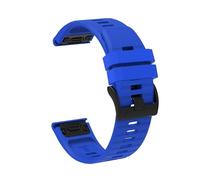 VMBVBHMDF 22mm 26mm Silicone Strap Fit For Garmin Fenix 6X 6 Sapphire /7X 7 Pro Solar 5 5X Plus 3 3HR/Epix Approach S62 60 QuickFit Watch Band(Royalblue,22mm)