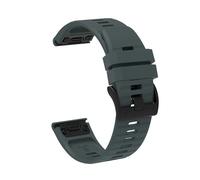 VMBVBHMDF 22mm 26mm Silicone Strap Fit For Garmin Fenix 6X 6 Sapphire /7X 7 Pro Solar 5 5X Plus 3 3HR/Epix Approach S62 60 QuickFit Watch Band(Cyan,26mm)
