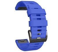VMBVBHMDF 26mm 22mm QuickFit Strap Fit For Garmin Fenix 7X Pro 6 5 X 6Pro Plus 3HR Band For Approach S62 S60 Forerunner 935 945 745 Enduro 3(Dark Blue,26mm)