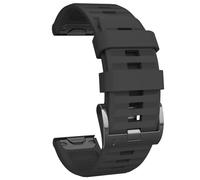 VMBVBHMDF 26mm 22mm QuickFit Strap Fit For Garmin Fenix 7X Pro 6 5 X 6Pro Plus 3HR Band For Approach S62 S60 Forerunner 935 945 745 Enduro 3(Black,26mm)