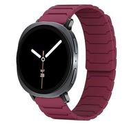 VMBVBHMDF Band Fit For Samsung Galaxy Watch 8 44mm 40mm Silicone Loop Strap Replacement Bracelet For Watch8 Classic 46mm Accessories(Wine red)