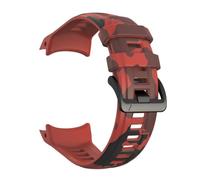 VMBVBHMDF Fit For Garmin Inslinct 3 Solar 45mm 50mm Camouflage Printed Seamless Strap(Red camouflage,50mm)