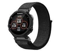 VMBVBHMDF Nylon Loop Watchband Fit For Garmin Forerunner 735XT Wristband Watch Band For Forerunner 735 220 230 235 620 630 Bracelet Strap(Black)