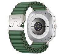 VMBVBHMDF Parachute Trail Band Fit For Samsung Galaxy Watch Ultra Strap 47mm Accessories Nylon Ocean Bracelet Galaxy Watch 7 Ultra Bands 47 Mm(Green 1)