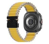VMBVBHMDF Parachute Trail Band Fit For Samsung Galaxy Watch Ultra Strap 47mm Accessories Nylon Ocean Bracelet Galaxy Watch 7 Ultra Bands 47 Mm(Yellow 2)