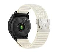 VMBVBHMDF QuickFit 20mm 22mm 26mm Field Nylon Band Fit For Garmin Fenix 8 47mm 51mm 7 7X 6 6X 5 5X Plus/Enduro 3/Epix Pro Gen 2 Strap Bracelet(Starlight,20mm)