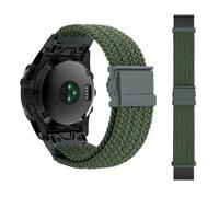 VMBVBHMDF QuickFit 22 26mm Bracelet Strap Fit For Garmin Fenix 7X 7Pro Solar 6X 6 Pro 5 5X Plus MARQ EPIX Gen 2 Mk2i Mk2 Nylon Watchband(Army Green,22mm)