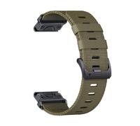 VMBVBHMDF QuickFit 22mm 26mm Jacquard Nylon Strap Fit For Garmin Fenix 8 7 6XPro 5XPlus/Epix Gen 2 7X Pro TACTIX DELTA Instinct 2 3 X Sport Watchband(Green,22mm)