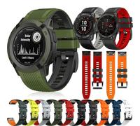 VMBVBHMDF Quickfit Watch Strap Fit For Garmin Fenix 7X 7 Pro Solar 6 6X Pro Sapphire 5X 5 Plus Wrist Band Bracelet 26mm 22mm For EPIX Enduro 2(Army green black,26mm)