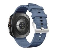 VMBVBHMDF Silicone Nylon Strap For Galaxy Watch Ultra Peakform Band Wristband Fit For Samsung Watch Ultra 47mm Sports Watchband Bracelet(Gray Blue)