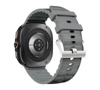 VMBVBHMDF Silicone Nylon Strap For Galaxy Watch Ultra Peakform Band Wristband Fit For Samsung Watch Ultra 47mm Sports Watchband Bracelet(Gray)