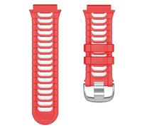 VMBVBHMDF Silicone Watch Band Fit For Garmin Forerunner 920XT Colorful Replacement Wristband Training Sport Watch Bracelet(Red White)