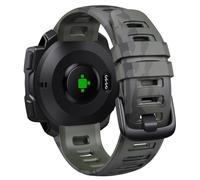 VMBVBHMDF Silicone Watchband Fit For Garmin Instinct Series - Instinct, Instinct 2, & Instinct 2 Solar - Esports Style Replacement Strap(Green)