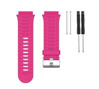 VMBVBHMDF Watch band fit for Garmin Forerunner 920XT, Sport Silicone Wristband Strap fit for Garmin Forerunner 920XT Watch Bracelet Accessories(Rose red)