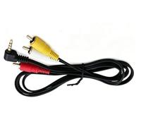VMC-20FR 3.5mm to RCA AV cable, compatible with Sony cameras and camcorders, DSC-T500/TX9/WX5/W55/N1/R1、CCD-TRV138、DCR-TRV280、HDR-FX1、VX2100（4FT）