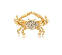 vmcoatdu 12 Constellations Pin Inlaid Rhinestone Brooch Metal Revivalism Style Souvenir Badge for Hat Clothes Backpack, One Size, Metal, rhinestone