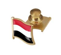 vmcoatdu Country Flag Backs Locking Pin Keepers Locking Clasp Pin Badge International Travel Brooch Metal Alloy Souvenir Pin 0.75x0.7 Inch Small Pin, 0.75x0.7inch, Metal, epoxy resin
