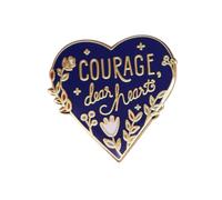 vmcoatdu Skeleton Hands Heart Pin Funny Brooch Enamel Lapel Pin Badge, One Size, Metal, stick-on laminate