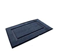 VMDVBNA Bathroom mat Bathroom Absorbent Mat Carpet Solid Color And Thick Flocking Non-slip Door for Floor(Blue,60x90cm)