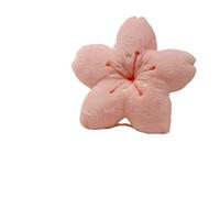 VMDVBNA chair cushions Cute Pink Cherry Petal Pillow Sakura Shape Sofa Chair Seat Cushion Car Office Bedroom Throw Plush Girls(Pink,55x55x15cm)
