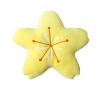 VMDVBNA chair cushions Cute Pink Cherry Petal Pillow Sakura Shape Sofa Chair Seat Cushion Car Office Bedroom Throw Plush Girls(Yellow,55x55x15cm)