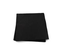 VMDVBNA Cleaning cloths 100pcs White 14x14CM Sublimation Microfiber cleaning cloth eye glasses screen lens black grey for Home(Black)
