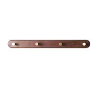 VMDVBNA Coat Hangers Wood Clothes Hook, Wall Non-Perforated Brass Hanger, Bedroom Foyer, Creative Rack(Color 7)